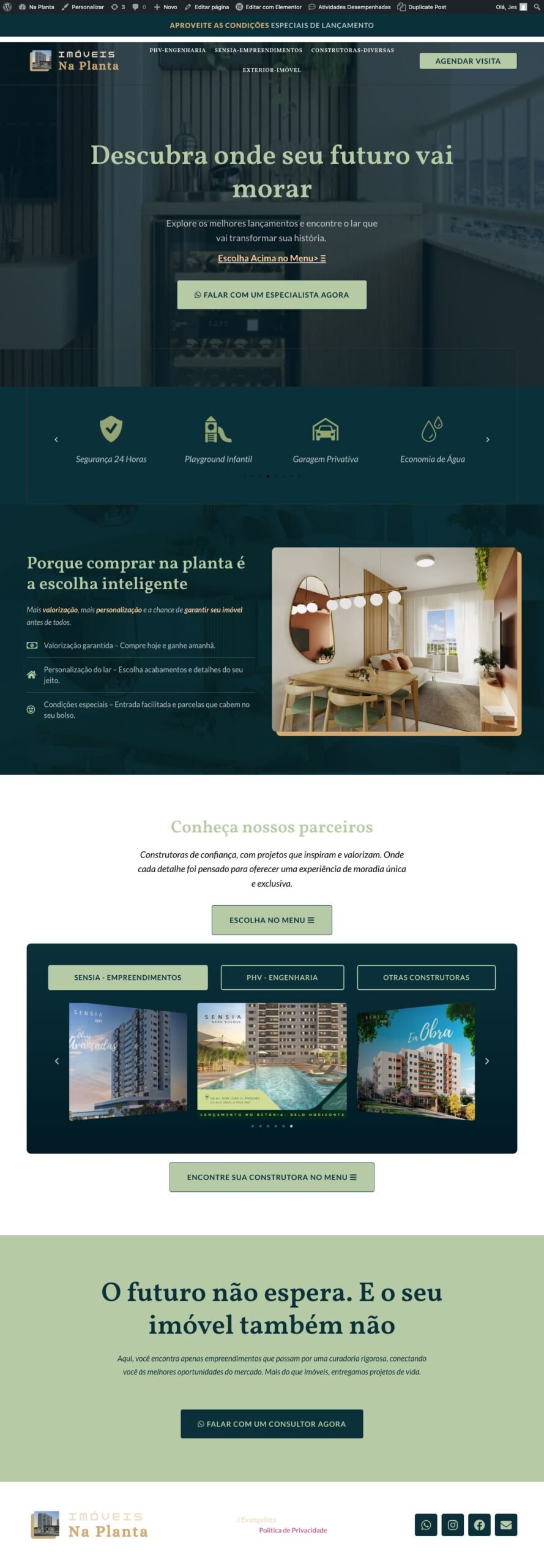 criação de sites profissionais